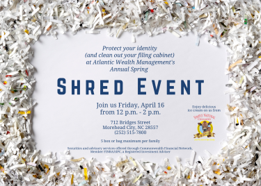 Shred Event Invitation